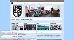 Desktop Screenshot of dalby-skole.kolding.dk